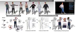 Gaussian Surfel Splatting for Live Human Performance Capture